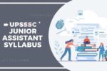 upsssc kanisth sahayak syllabus in hindi