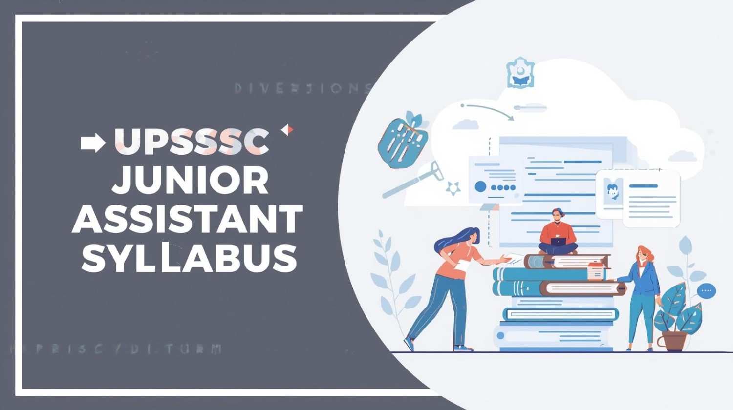 upsssc kanisth sahayak syllabus in hindi